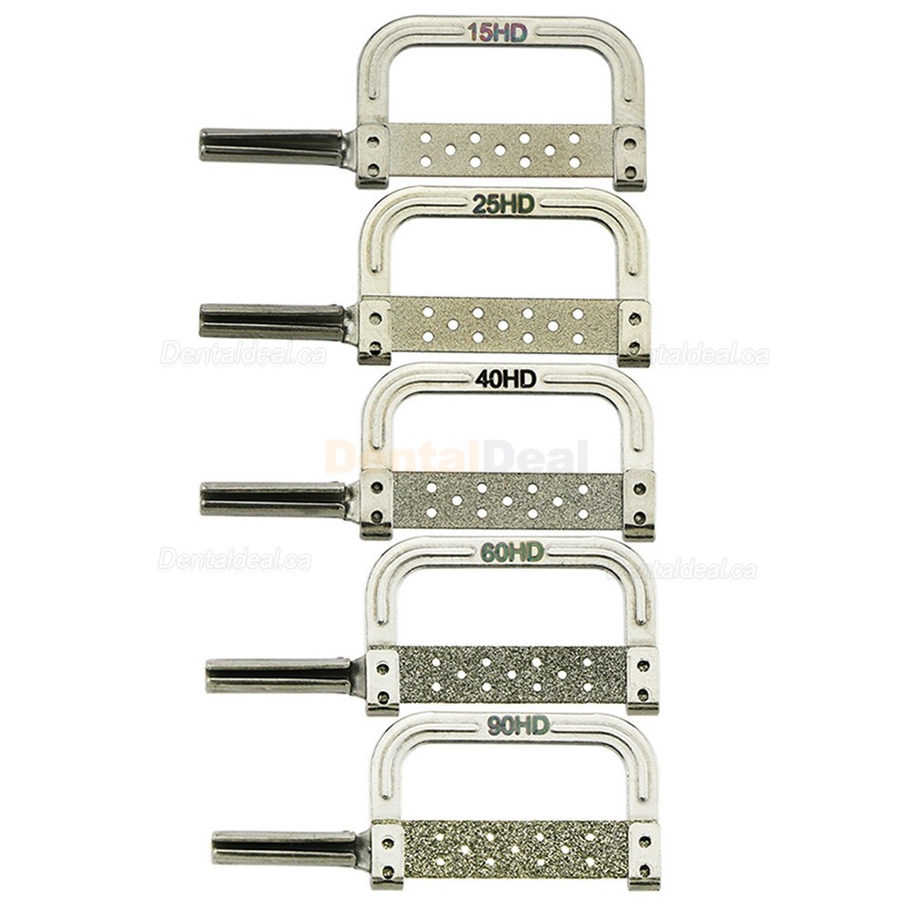 5Pcs/Set Dental Orthodontic Interproximal Enamel Strips Kit